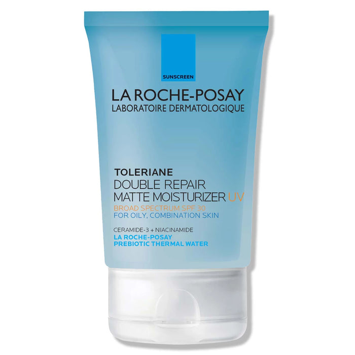 Toleriane Double Repair Matte Face Moisturizer SPF 30 for Oily Skin E0